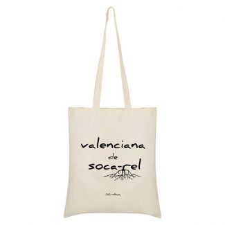 Bossa tela Valenciana de soca-rel - Bosses en valencià - Productes en valencià - Tot en valencià
